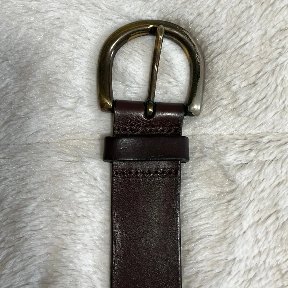 Express leather belt, size M